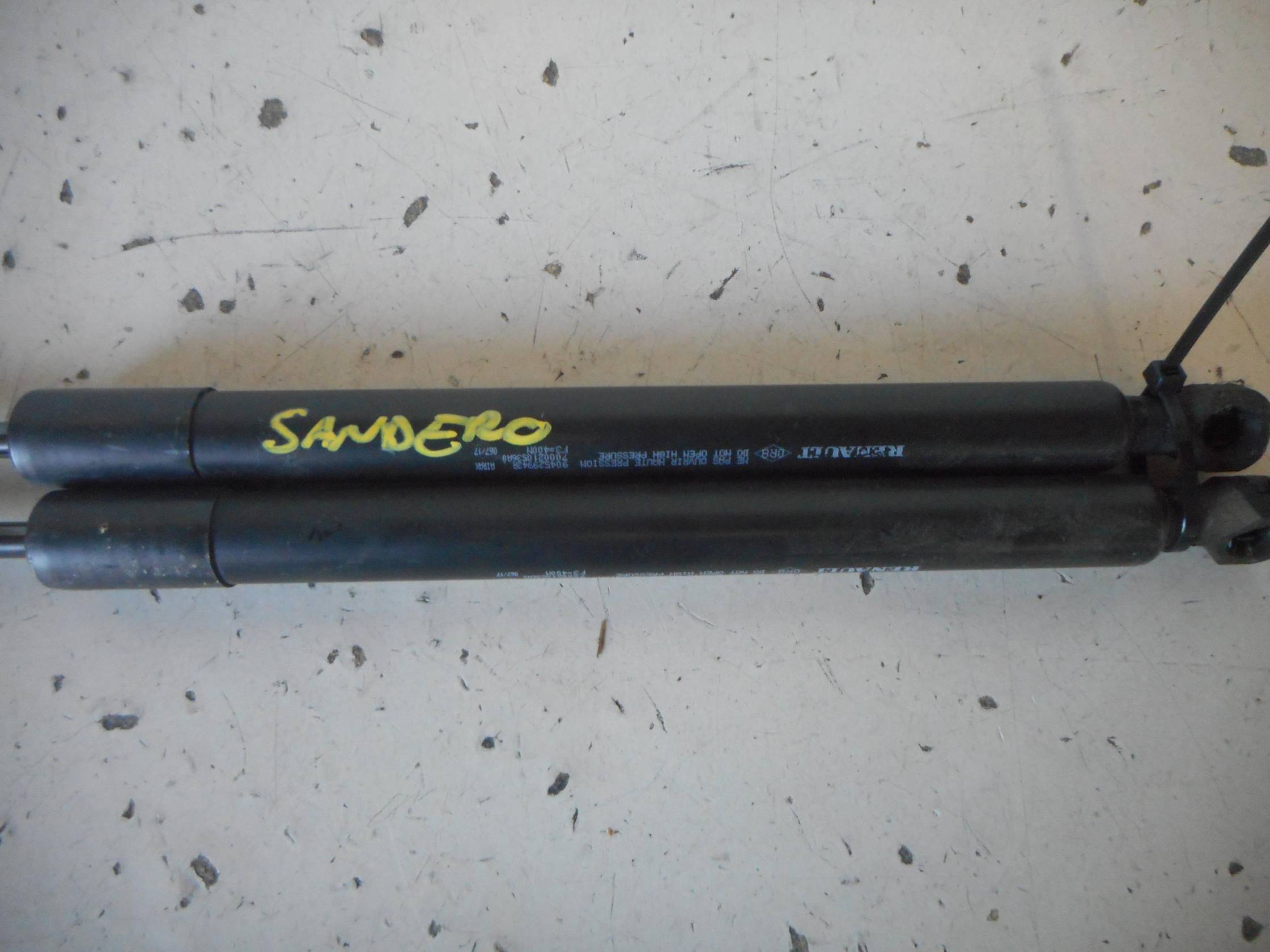 Asta ammortizzante portello post. sx.